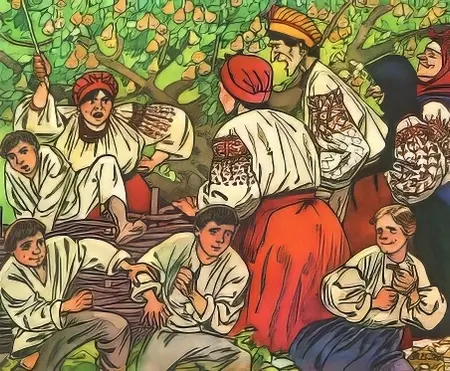 Кайдашева сім’я фінальна сцена
