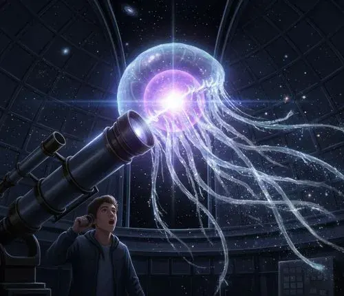 Уявіть, що ви потрапили на екскурсію до обсерваторії і випадково за допомогою телескопа побачили не відоме досі небесне світило. Опишіть його, намалюйте і дайте назву.